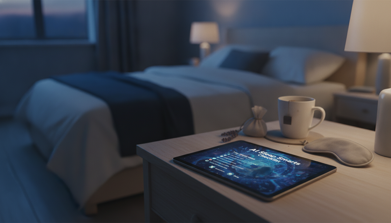 AI Sleep Smarts Checklist: 7-Day Digital Sleep Reset